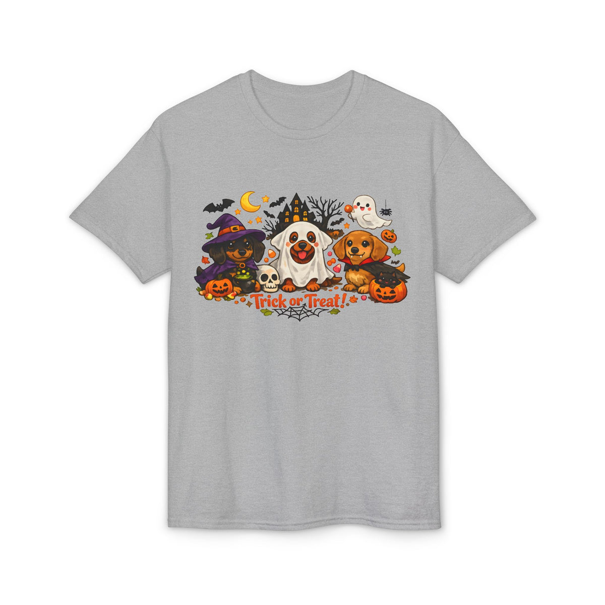 Trick Or Treat Dachshunds In Costume T-Shirt