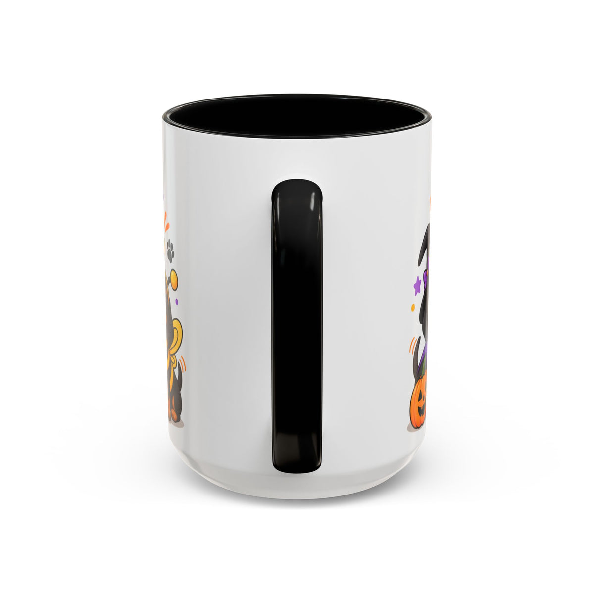 Happy Howl O Ween Accent Coffee Mug