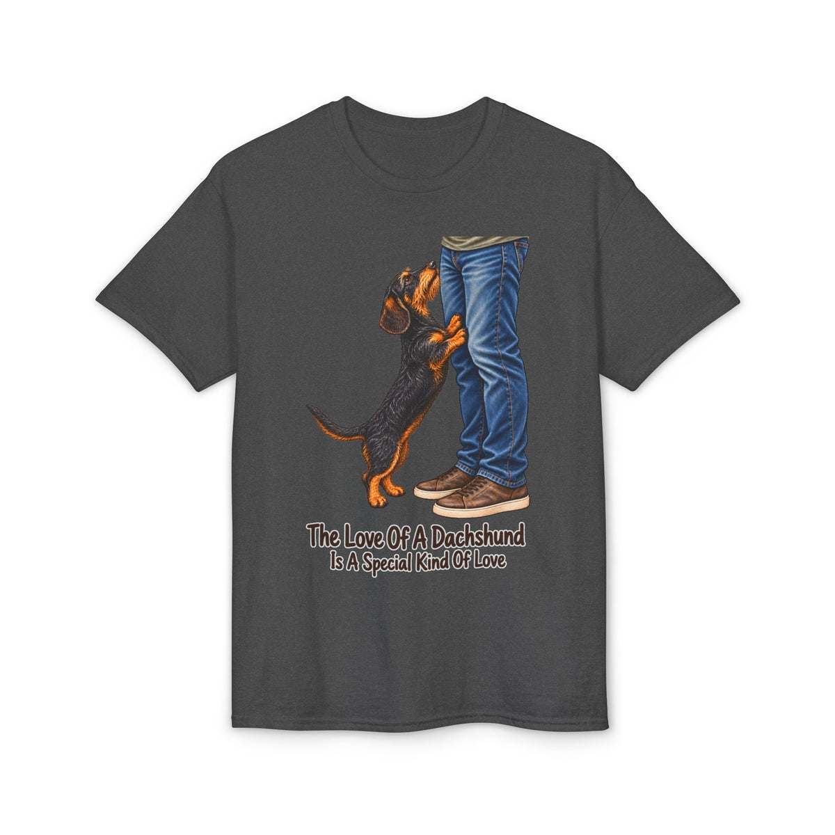 The Love Of A Dachshund Is A Special Kind Of Love Wire Hair Men's T-Shirt