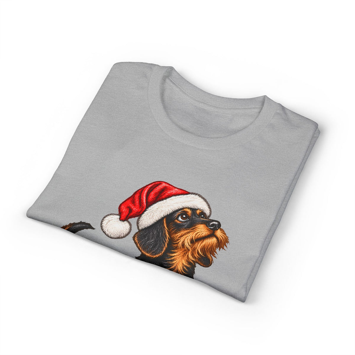 Wire Hair With Santa Hat T-Shirt