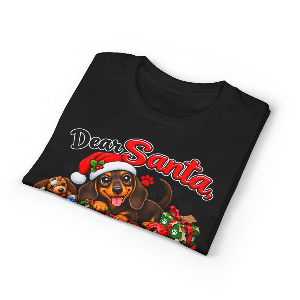 Dear Santa Can I Have More Toys To Chew Please T-Shirt