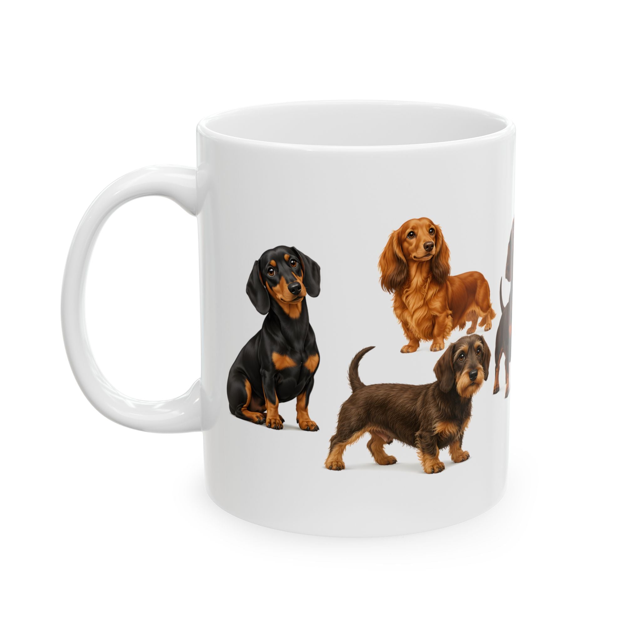 Collection Of Sausages Ceramic Coffee Mug