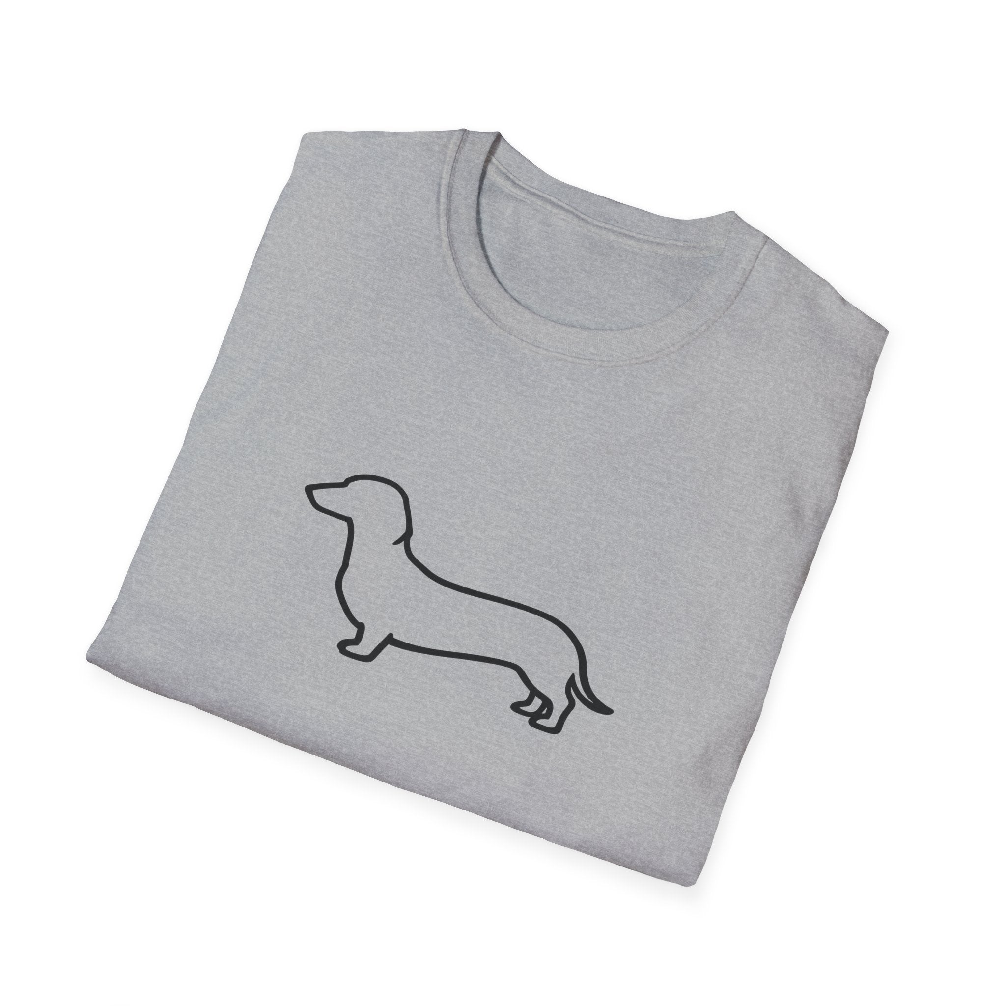Short Hair Dachshund Silhouette T-Shirt