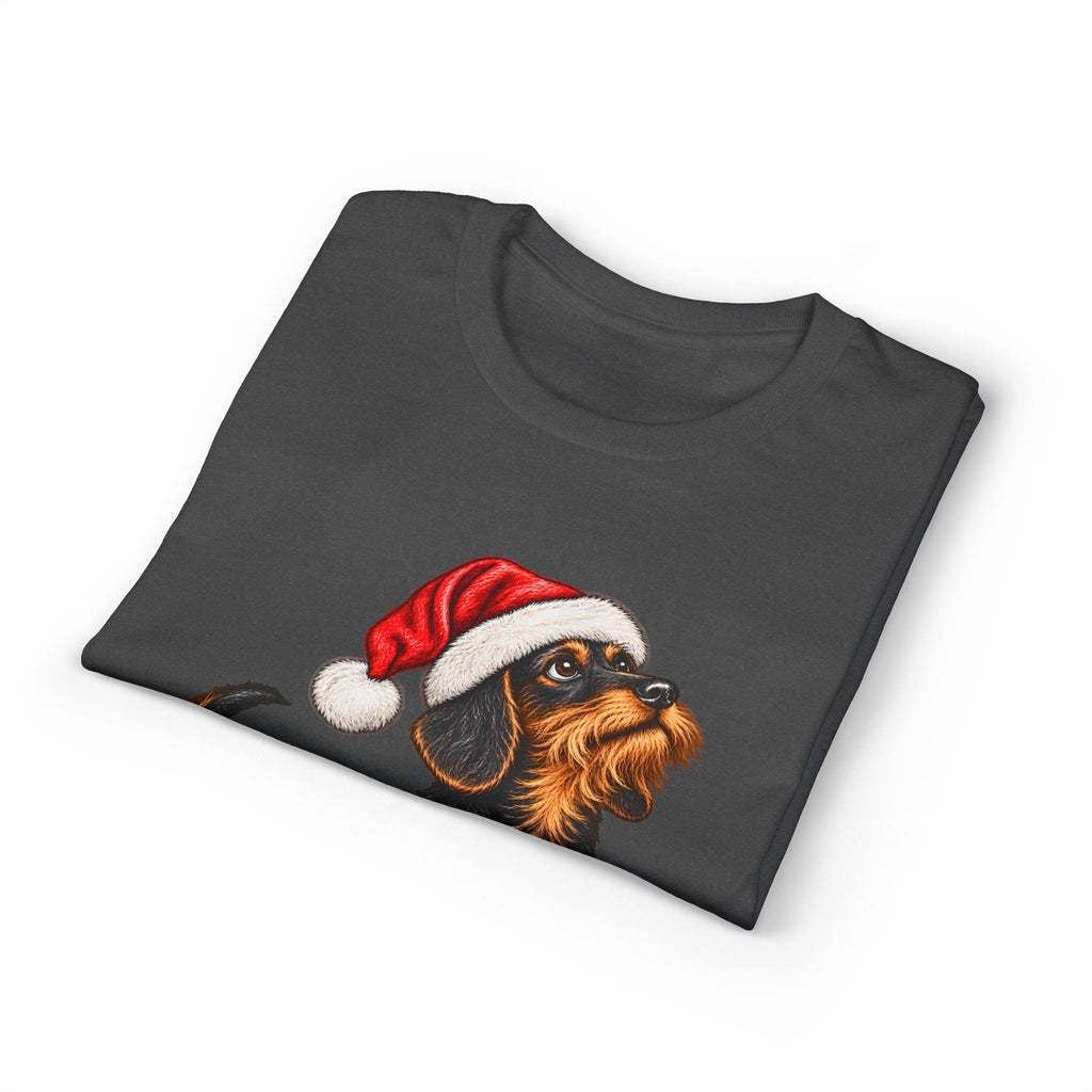 Wire Hair With Santa Hat T-Shirt