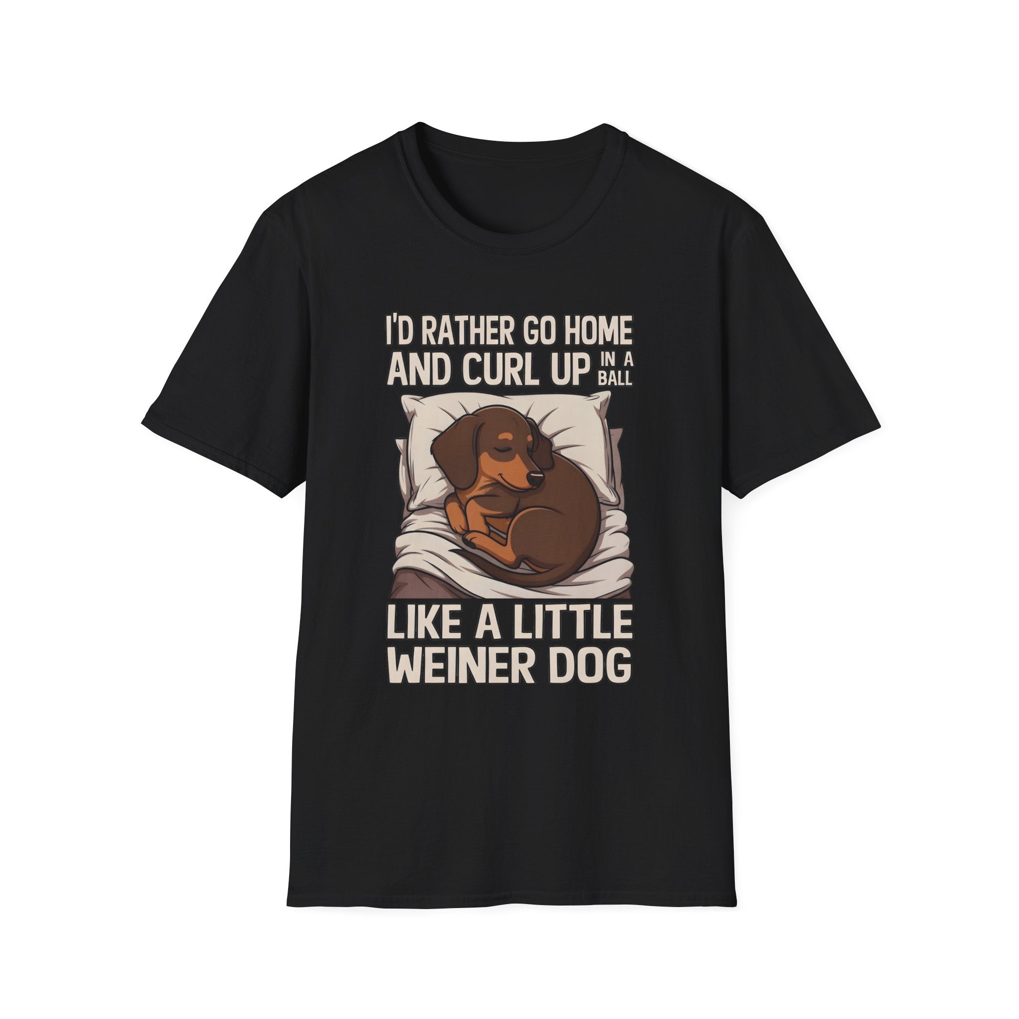 I'd Rather Curl Up In A Ball T-Shirt