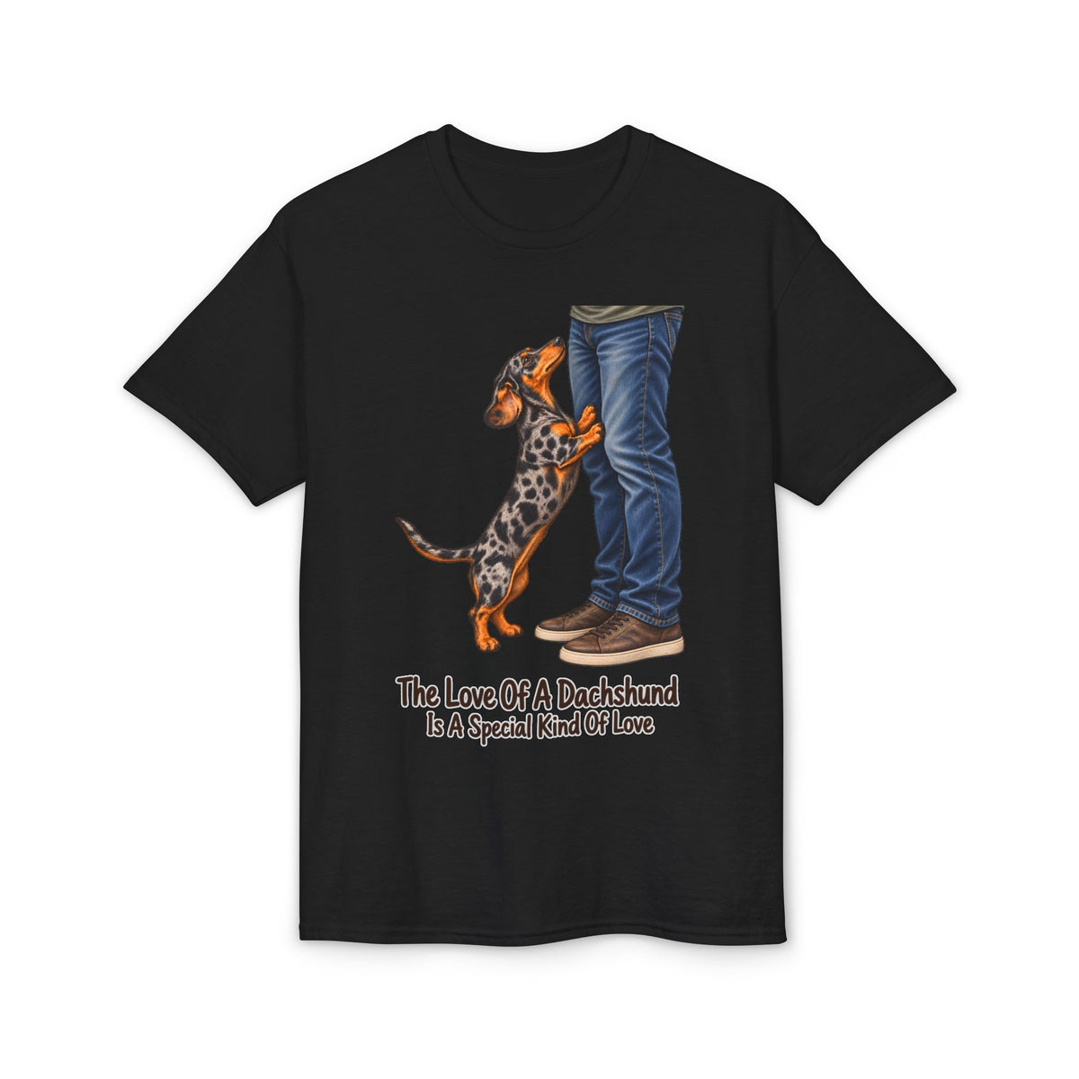 The Love Of A Dachshund Is A Special Kind Of Love Dapple Men's T-Shirt