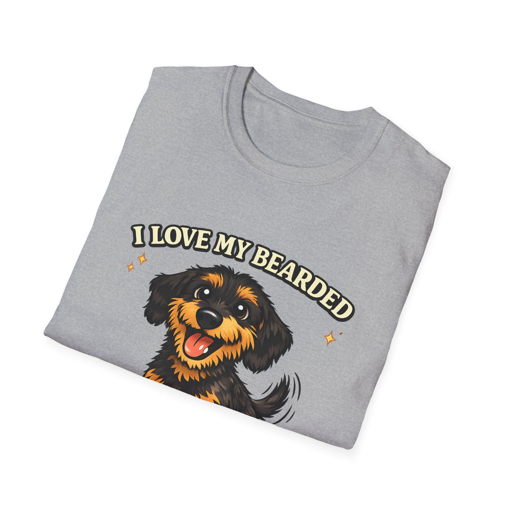 I Love My Bearded Sausage T-Shirt