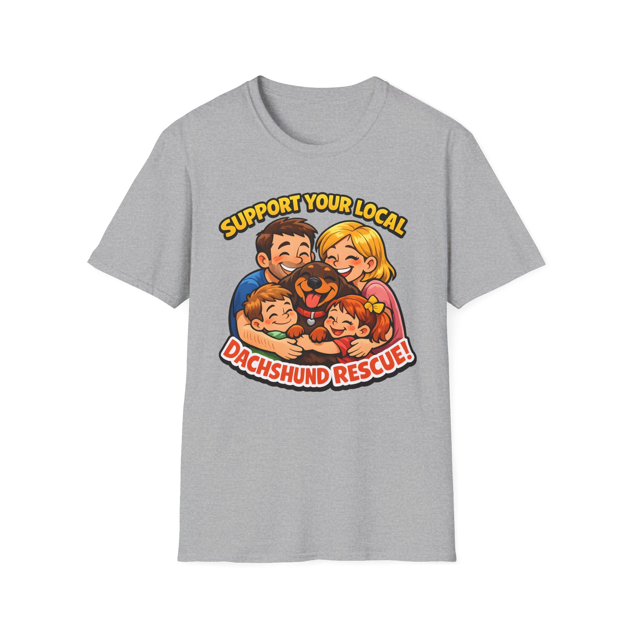 Support Your Local Dachshund Rescue T-Shirt