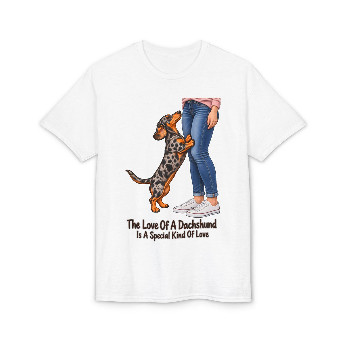 The Love Of A Dachshund Is A Special Kind Of Love Dapple Women's T-Shirt