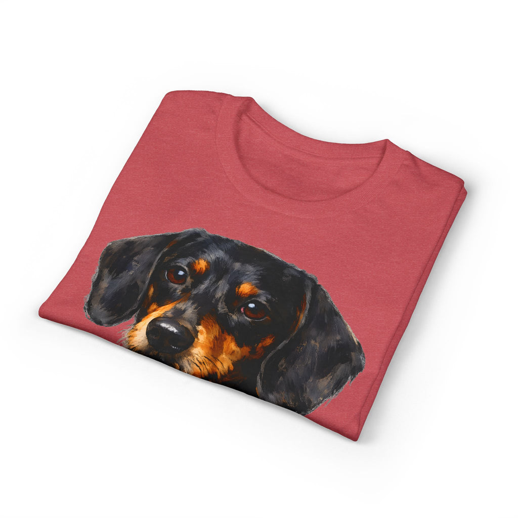Short Hair Dachshund Face T-Shirt