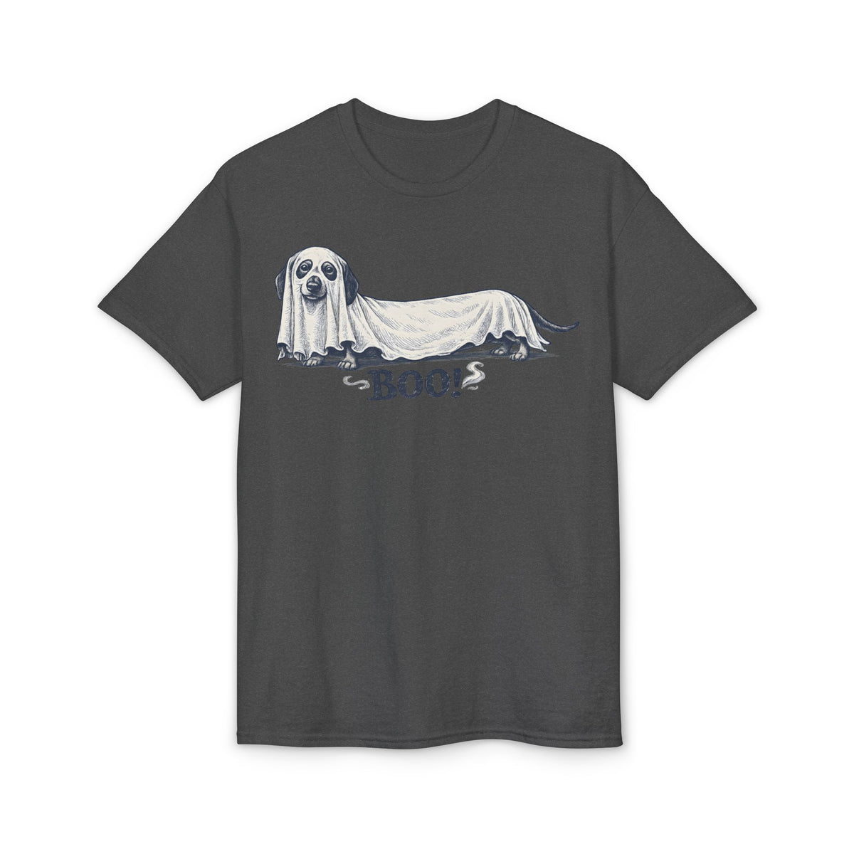 Long Dachshund Ghost Boo T-Shirt