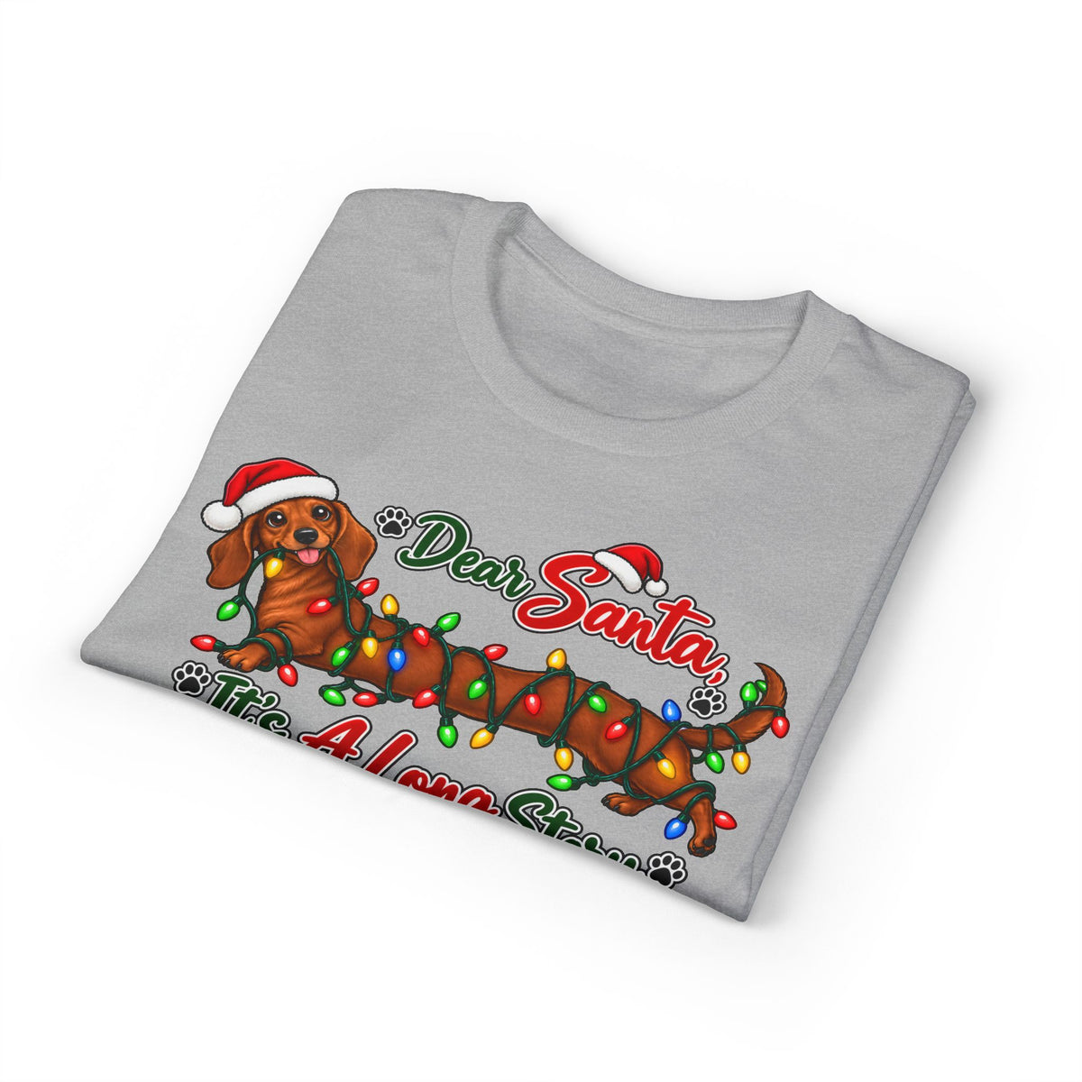 Dear Santa It's A Long Story T-Shirt