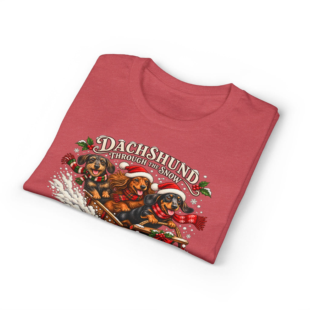Dachshund Through The Snow T-Shirt