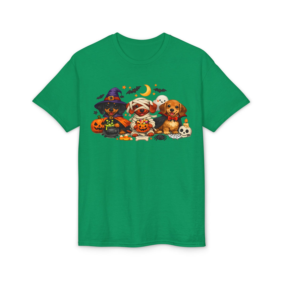 Dachshunds In Halloween Costumes T-Shirt