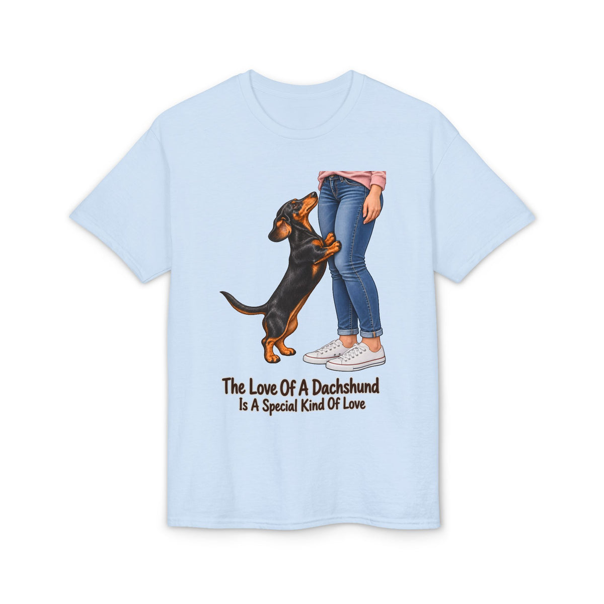 The Love Of A Dachshund Is A Special Kind Of Love Short Hair Women's T-Shirt