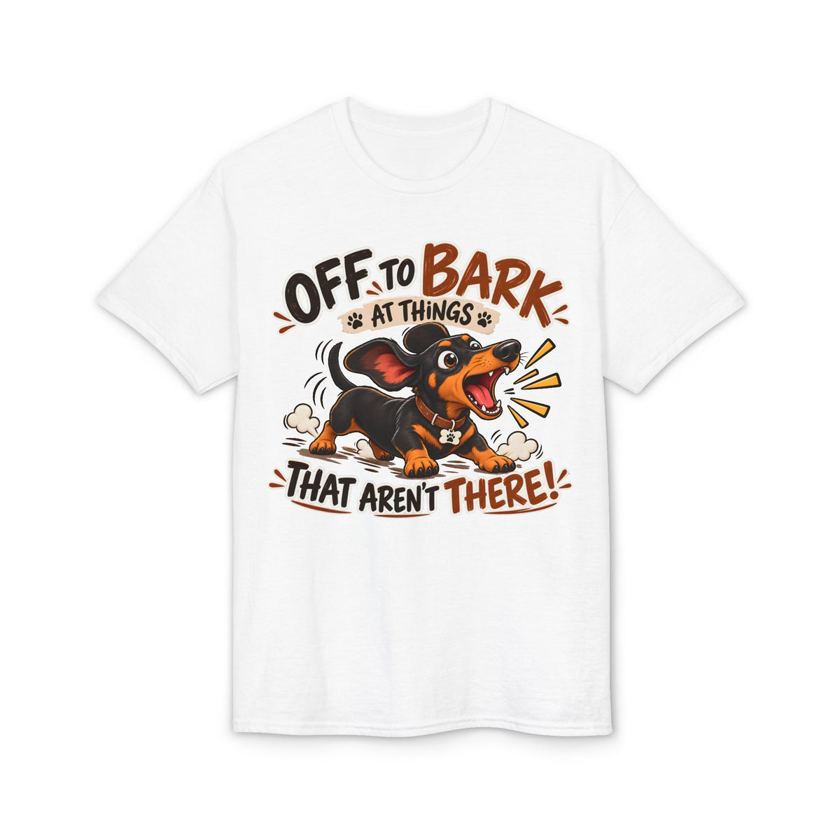 Off To Bark At Things That Aren't There T-Shirt