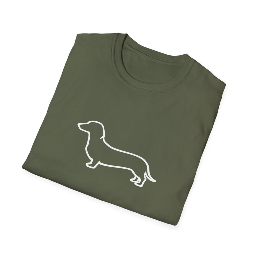 Short Hair Dachshund Silhouette T-Shirt