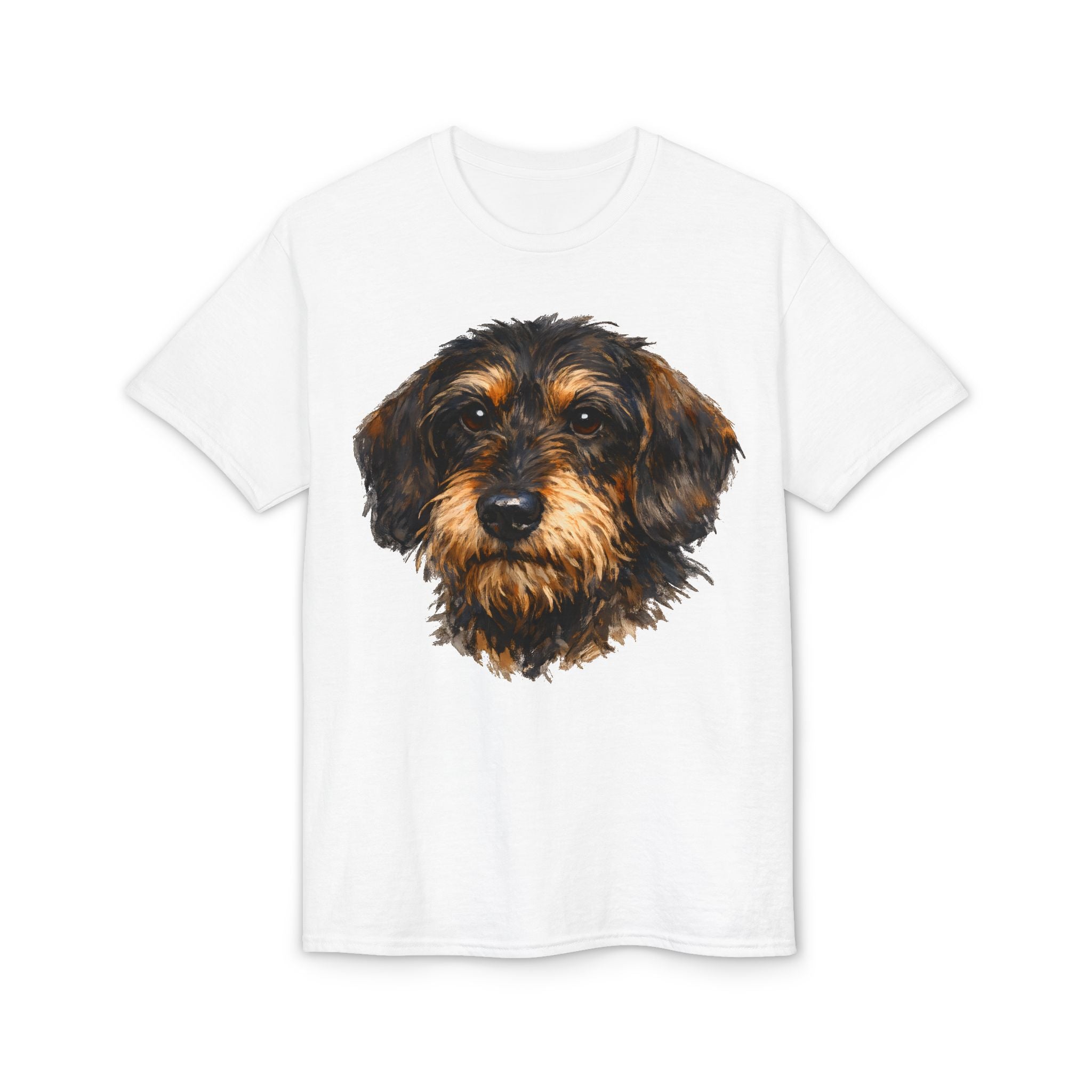Wire Hair Dachshund Face T-Shirt