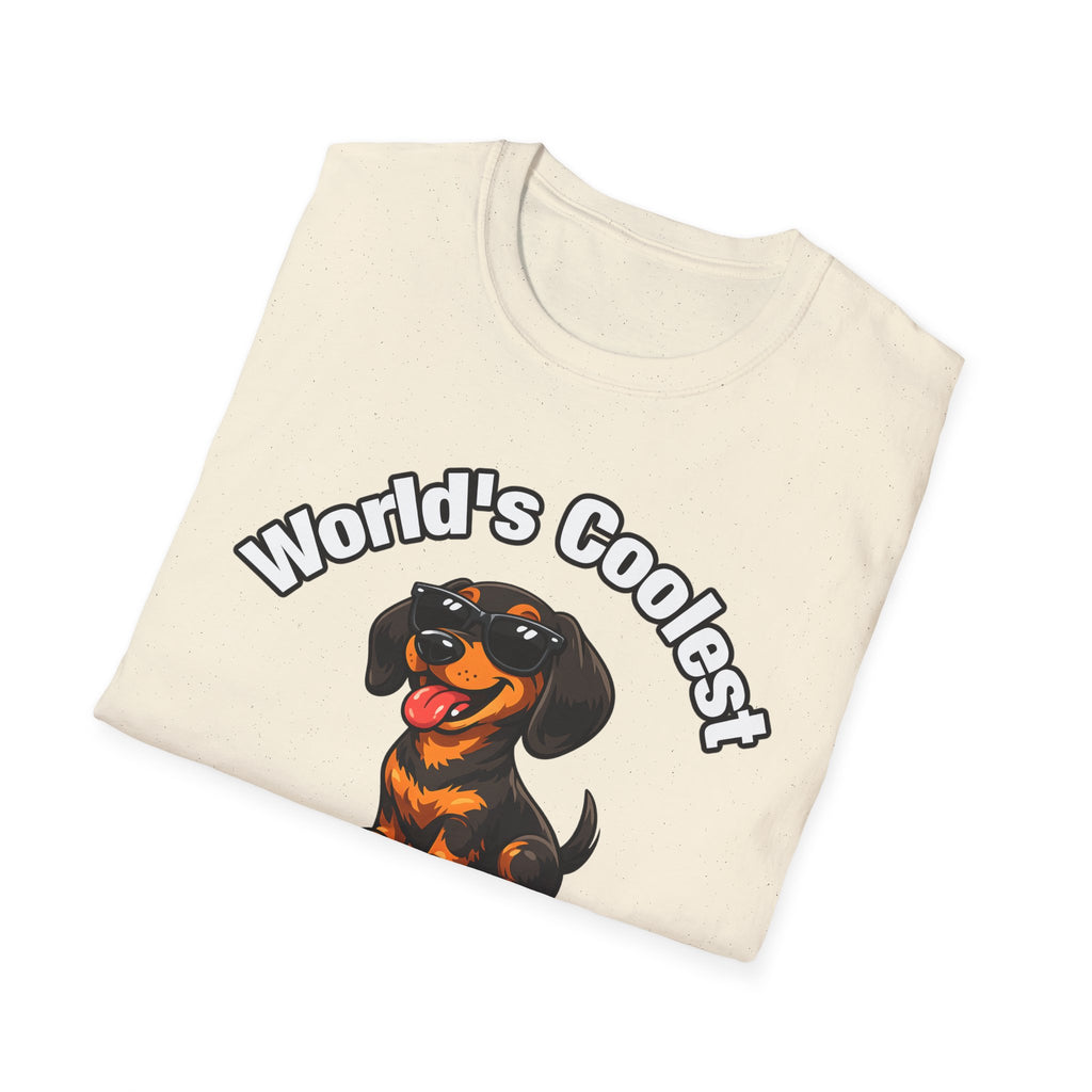 World's Coolest Dachshund Dad Men's T-Shirt
