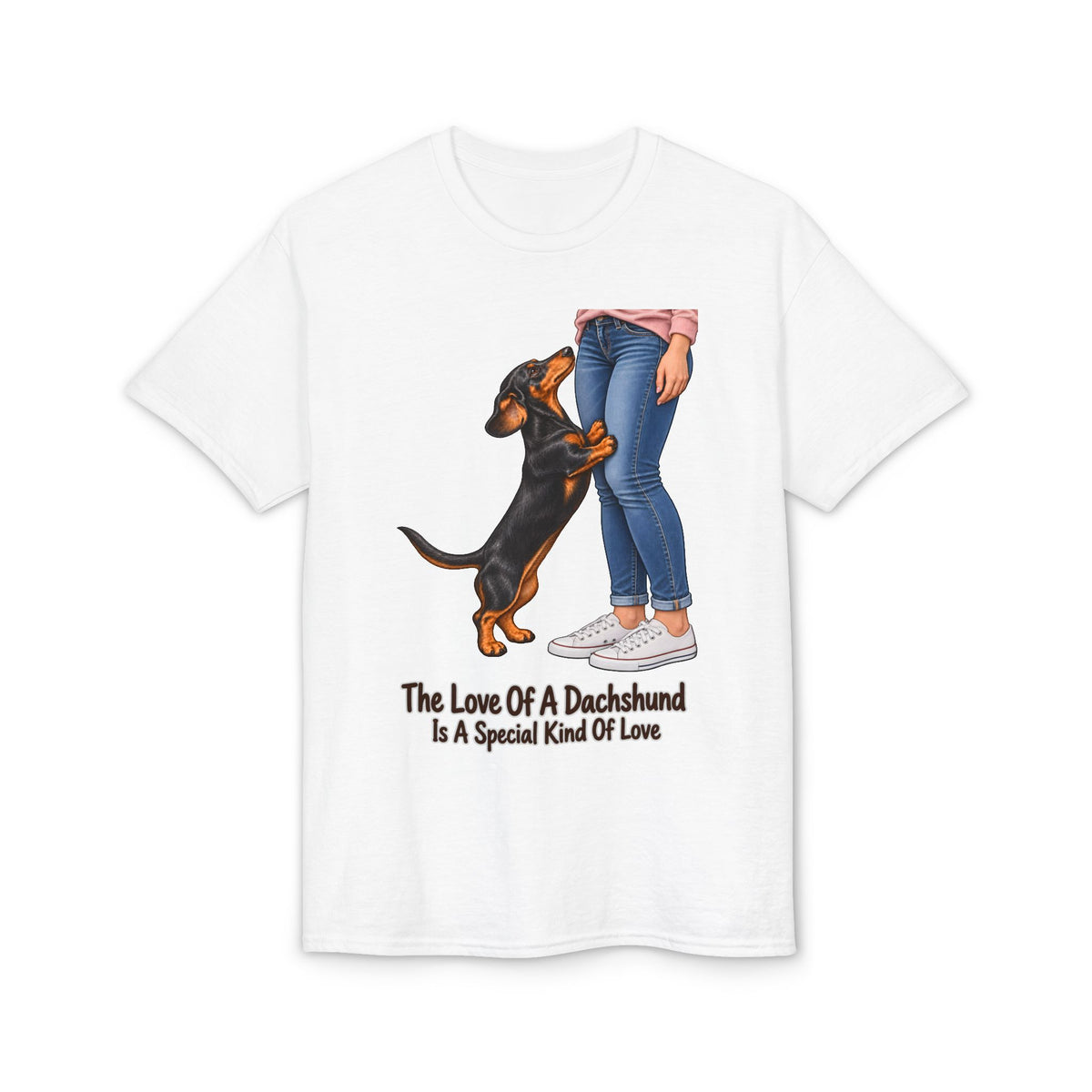 The Love Of A Dachshund Is A Special Kind Of Love Short Hair Women's T-Shirt