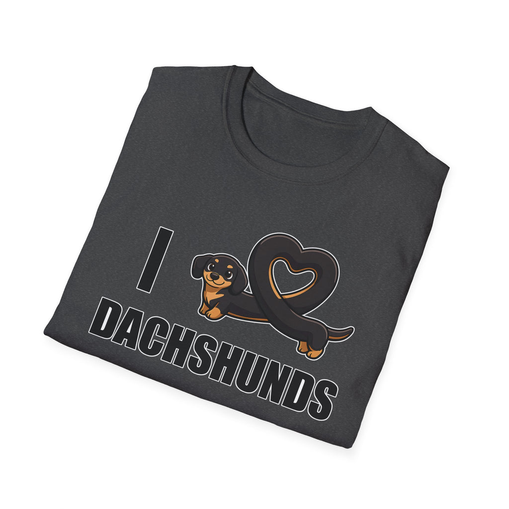 I Love Dachshunds T-Shirt