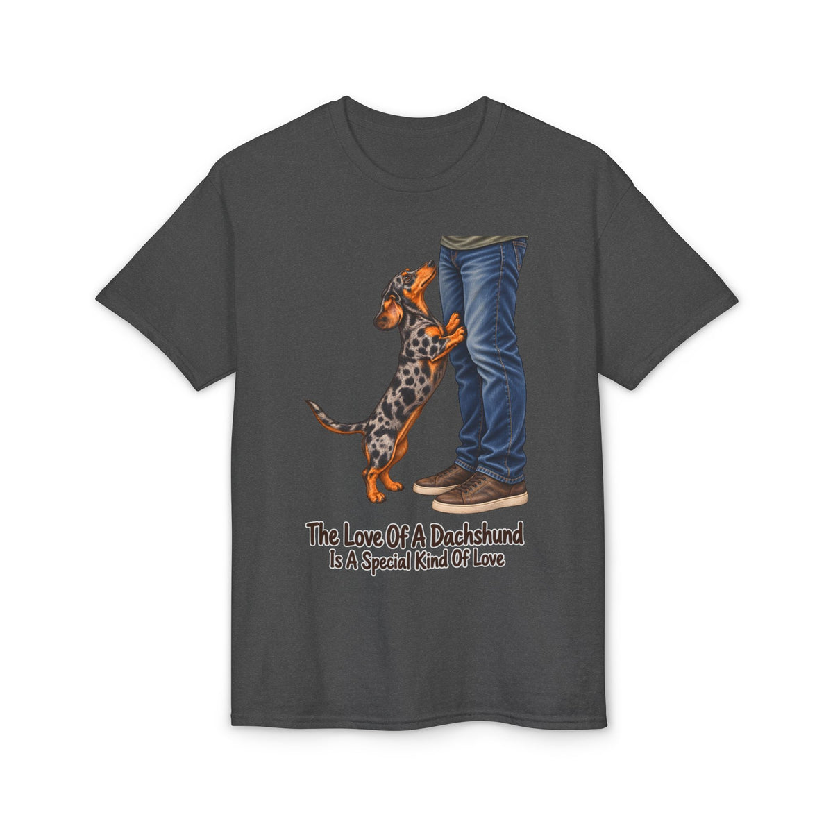 The Love Of A Dachshund Is A Special Kind Of Love Dapple Men's T-Shirt