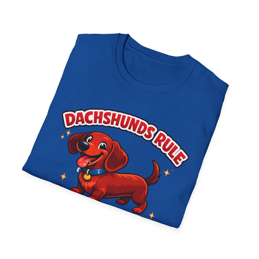 Dachshunds Rule People Drool T-Shirt