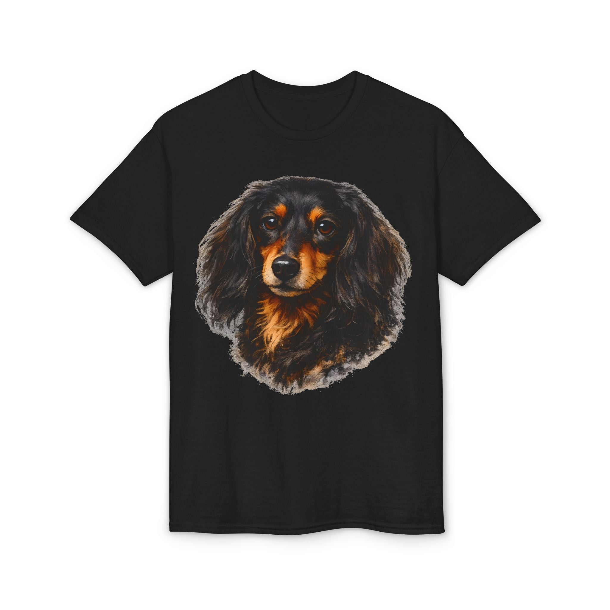 Long Hair Dachshund Face T-Shirt