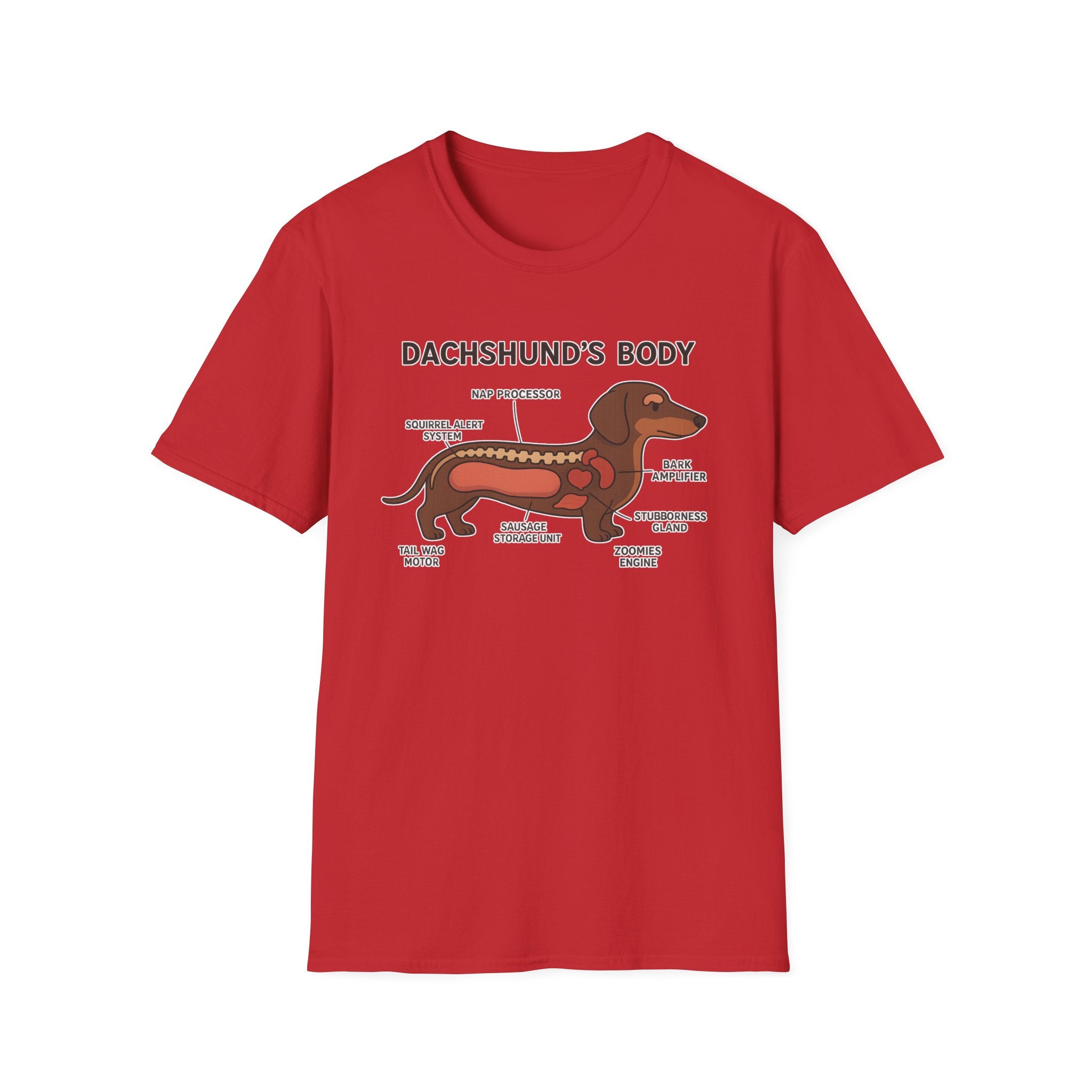 Dachshund Anatomy T-Shirt