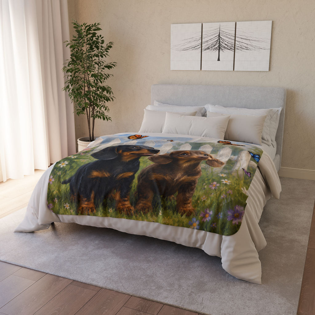 Aerial Discovery Fleece Sherpa Blanket