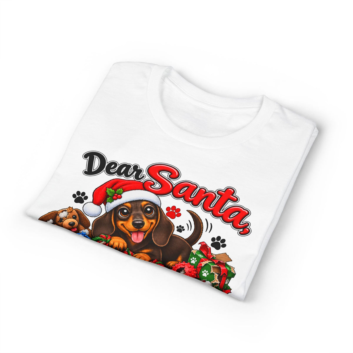 Dear Santa Can I Have More Toys To Chew Please T-Shirt