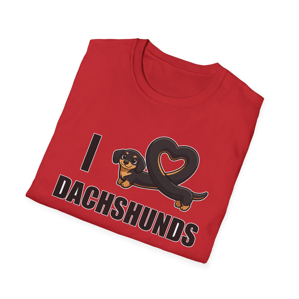 I Love Dachshunds T-Shirt
