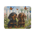 Aerial Discovery Fleece Sherpa Blanket