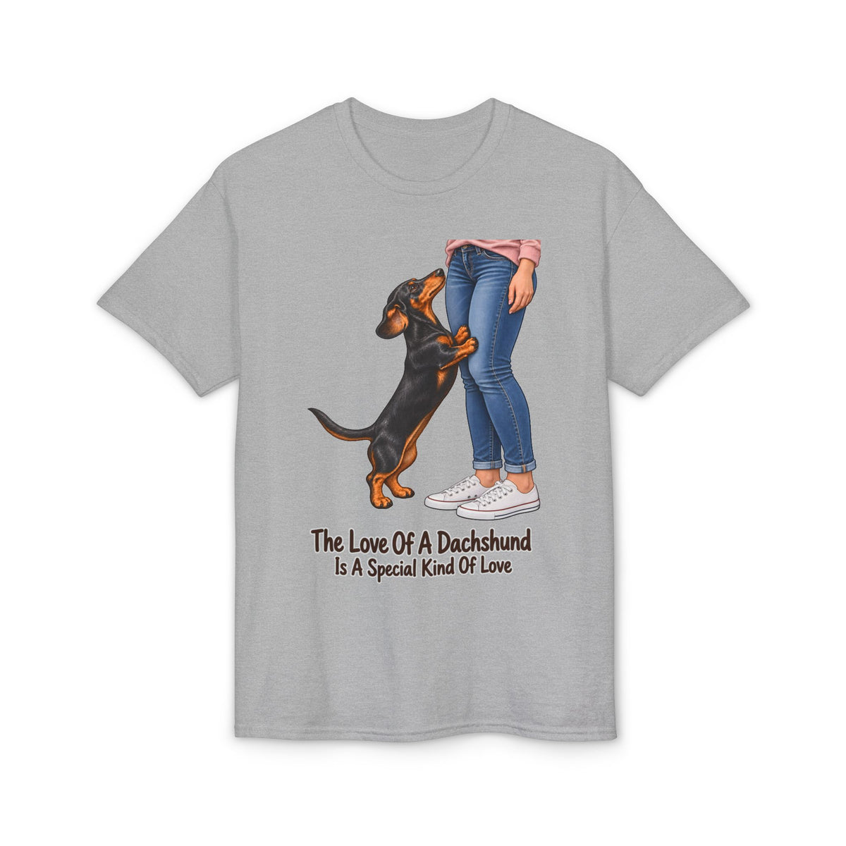 The Love Of A Dachshund Is A Special Kind Of Love Short Hair Women's T-Shirt