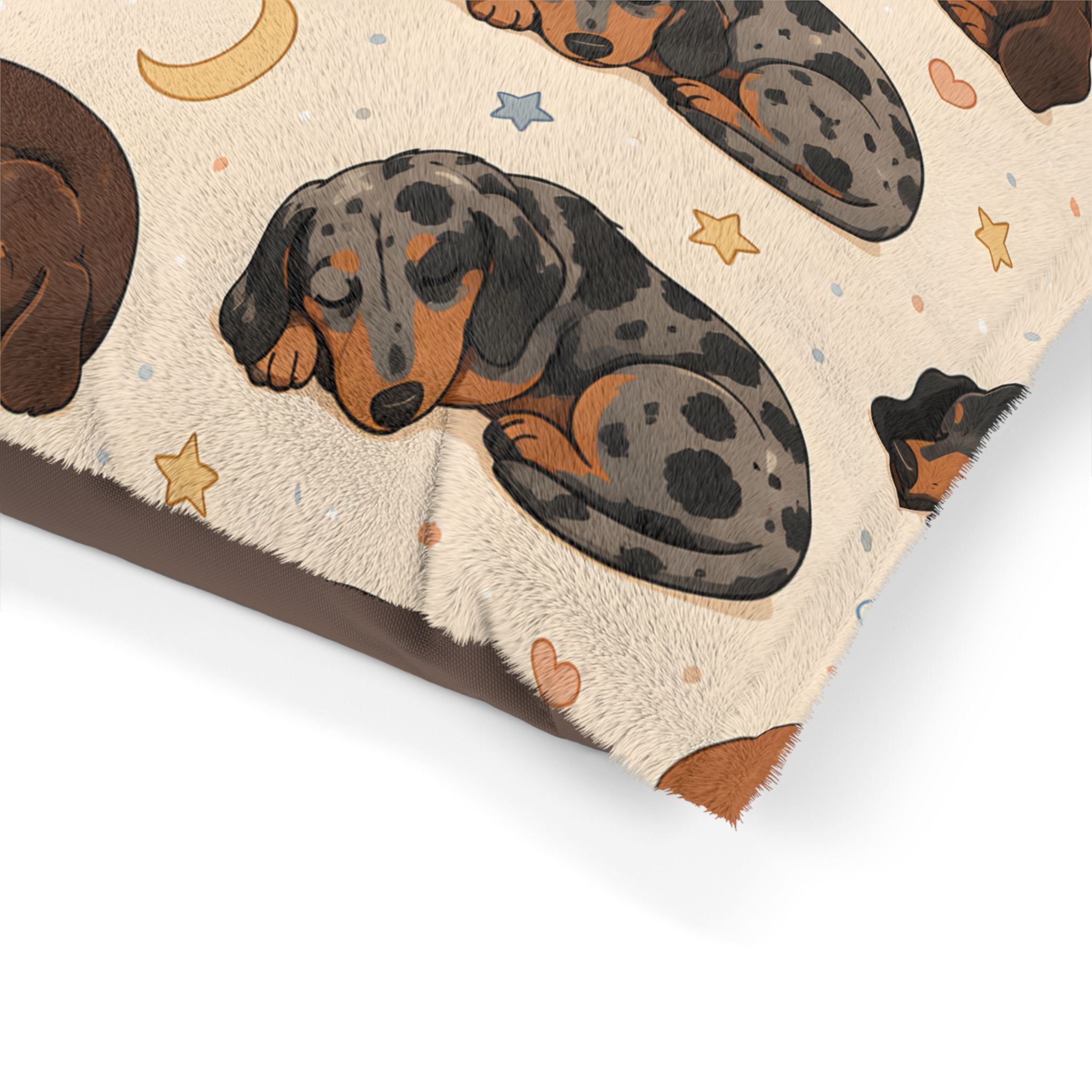 Sleeping Short Hair Dachshunds Dog Bed