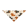 Short Hair Dachshunds Running Dog Bandana
