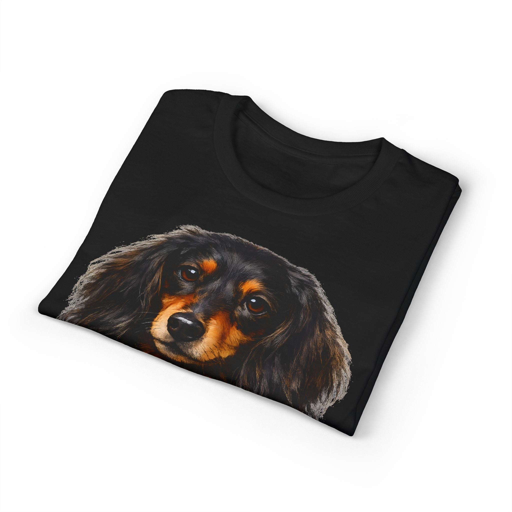 Long Hair Dachshund Face T-Shirt